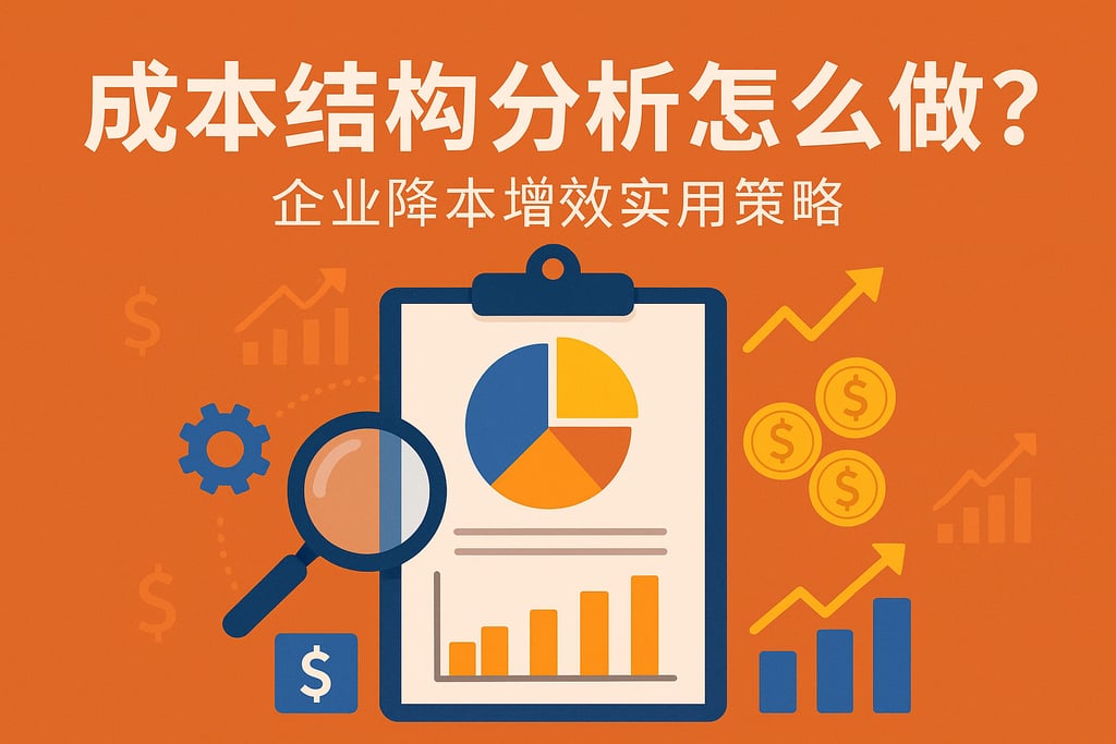 成本结构分析怎么做？企业降本增效实用策略