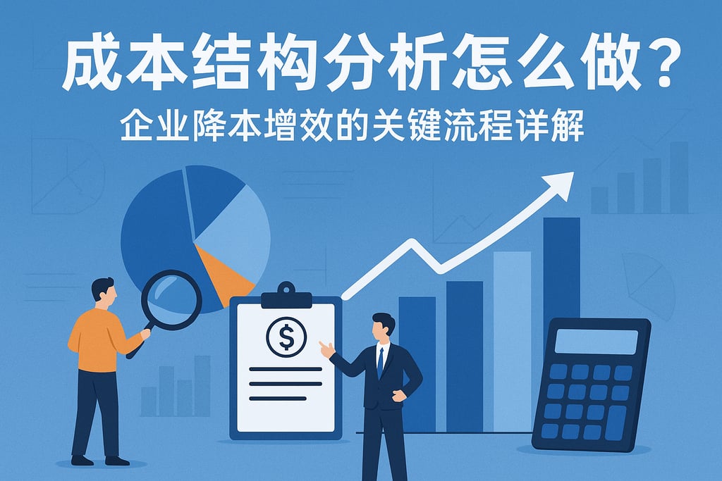 成本结构分析怎么做？企业降本增效的关键流程详解