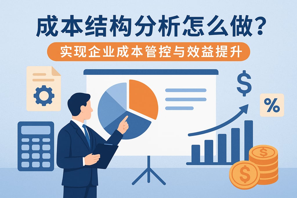 成本结构分析怎么做？实现企业成本管控与效益提升