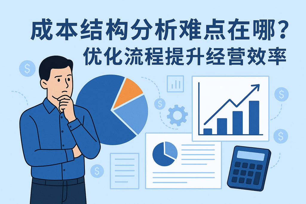成本结构分析难点在哪？优化流程提升经营效率