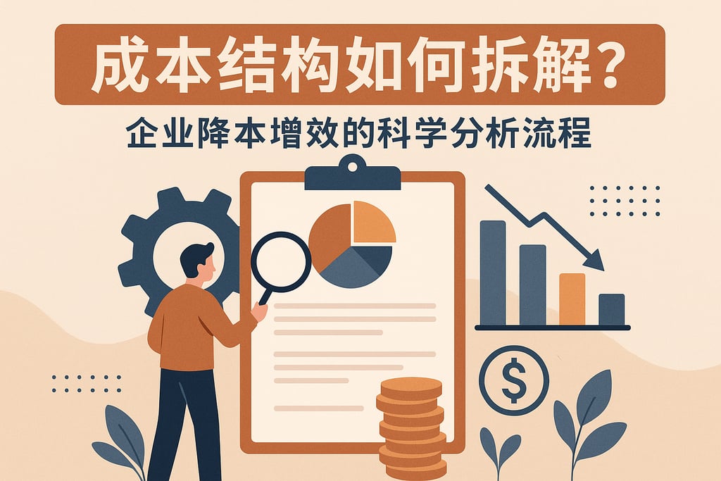 成本结构如何拆解？企业降本增效的科学分析流程