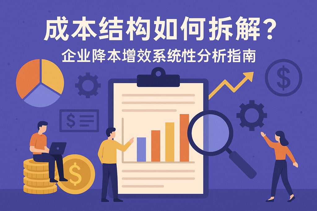 成本结构如何拆解？企业降本增效系统性分析指南
