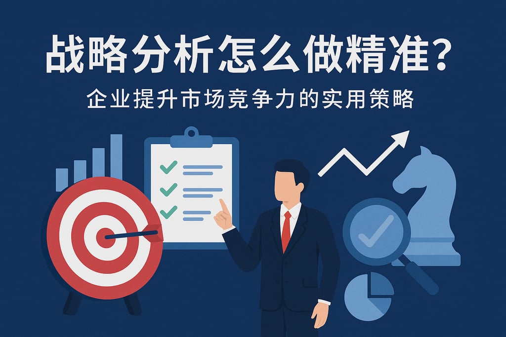 战略分析怎么做精准？企业提升市场竞争力的实用策略