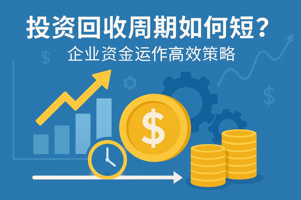 投资回收周期如何缩短？企业资金运作高效策略