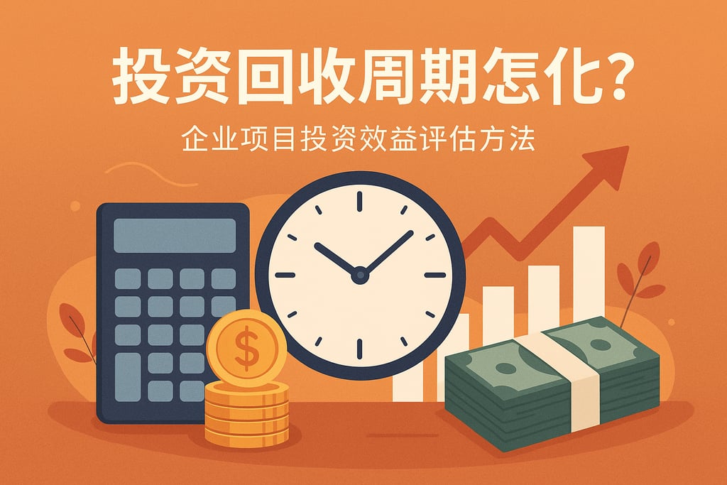 投资回收周期怎么算？企业项目投资效益评估方法