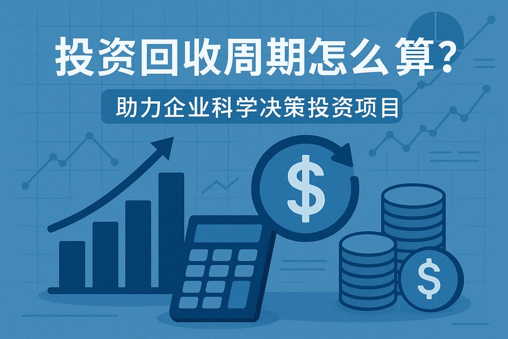 投资回收周期怎么算？助力企业科学决策投资项目