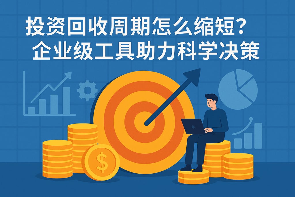 投资回收周期怎么缩短？企业级工具助力科学决策