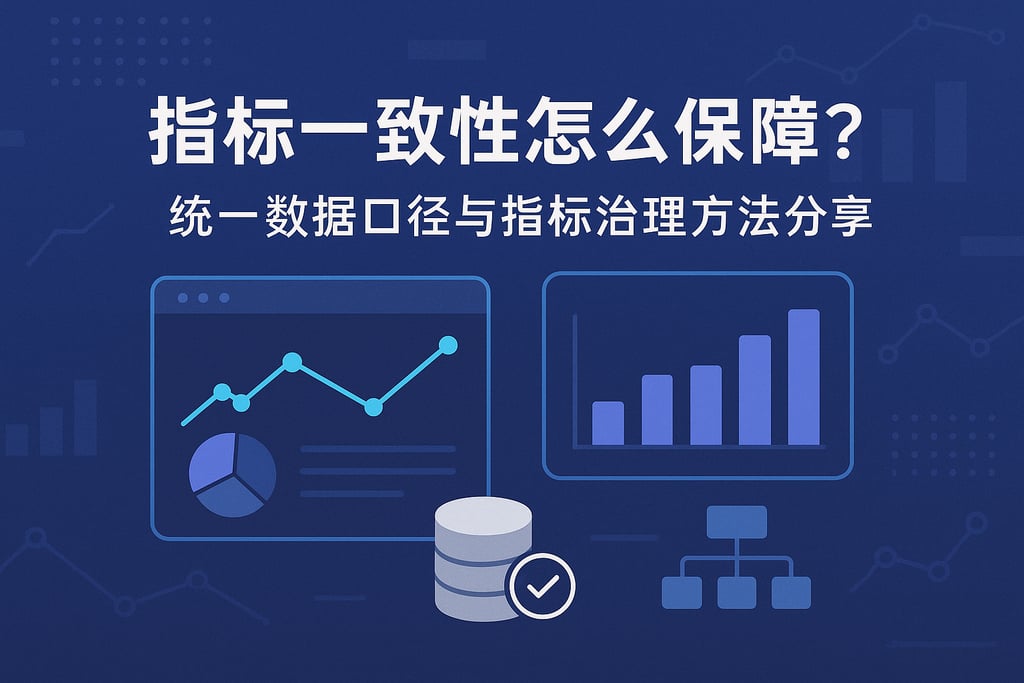 指标一致性怎么保障？统一数据口径与指标治理方法分享
