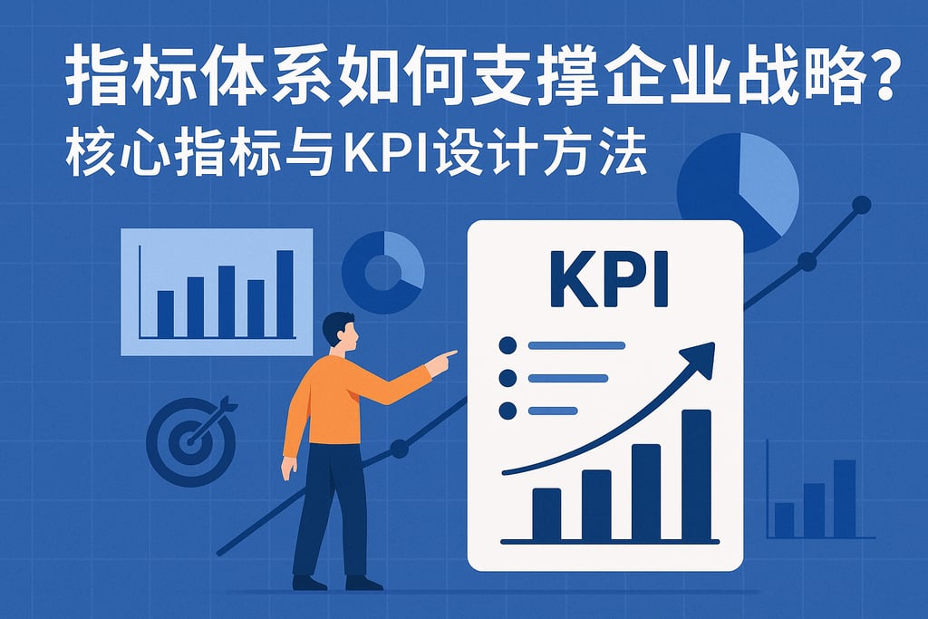 指标体系如何支撑企业战略？核心指标与KPI设计方法