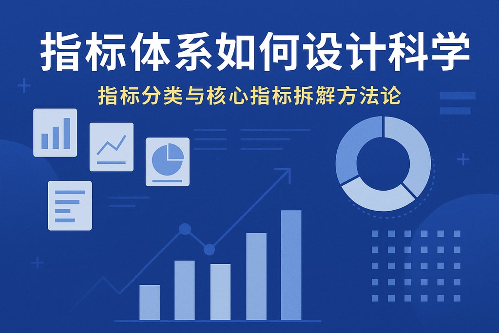 指标体系如何设计科学？指标分类与核心指标拆解方法论