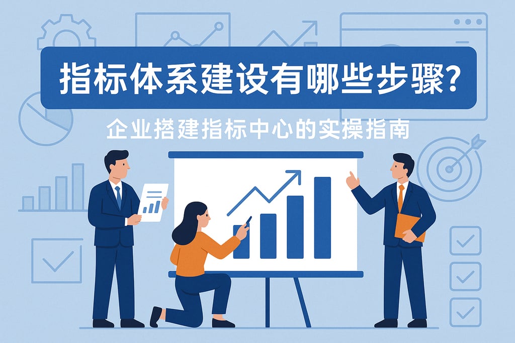 指标体系建设有哪些步骤？企业搭建指标中心的实操指南