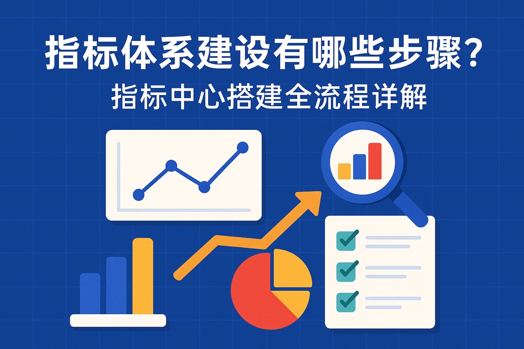 指标体系建设有哪些步骤？指标中心搭建全流程详解