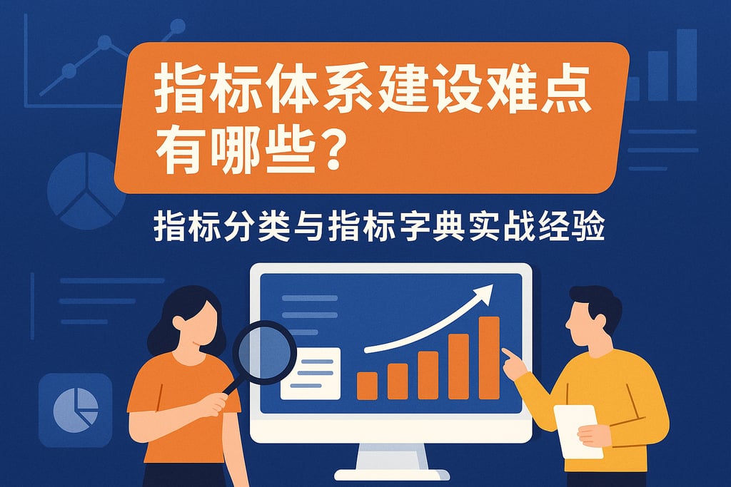 指标体系建设难点有哪些？指标分类与指标字典实战经验