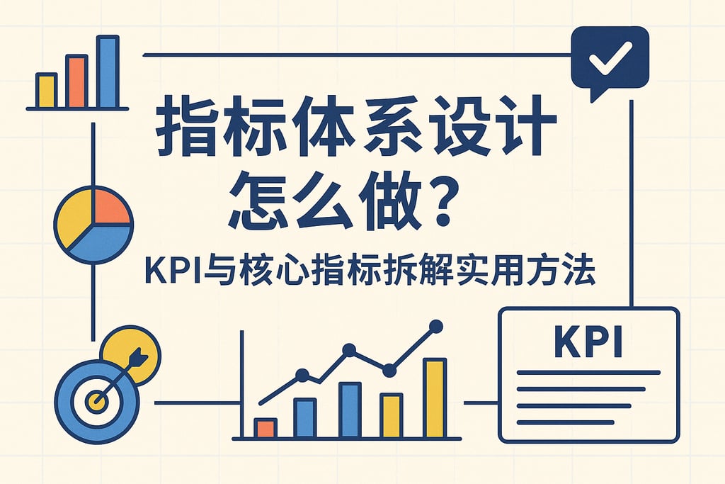 指标体系设计怎么做？KPI与核心指标拆解实用方法