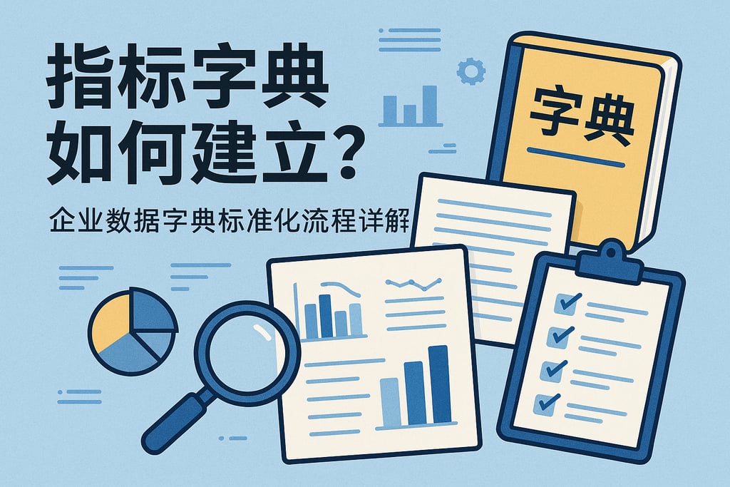 指标字典如何建立？企业数据字典标准化流程详解