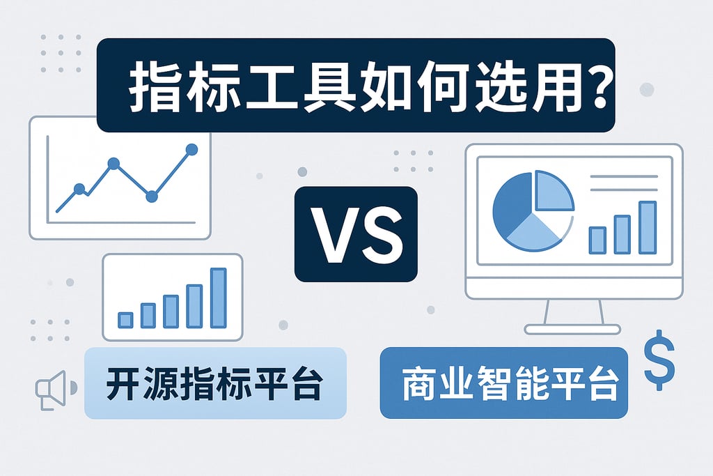 指标工具如何选用？开源指标平台与商业智能平台对比