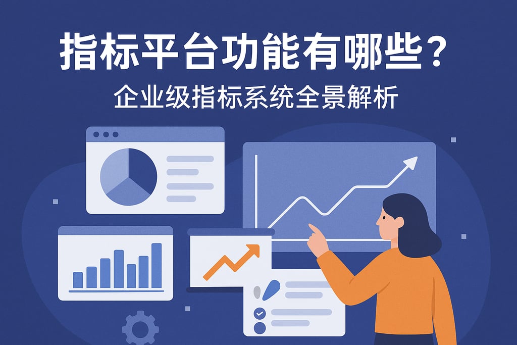 指标平台功能有哪些？企业级指标系统全景解析