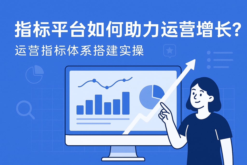 指标平台如何助力运营增长？运营指标体系搭建实操