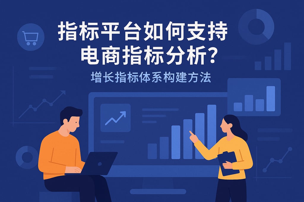 指标平台如何支持电商指标分析？增长指标体系构建方法