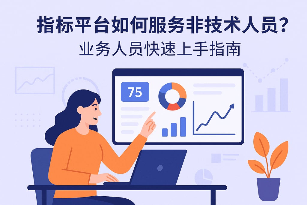 指标平台如何服务非技术人员？业务人员快速上手指南