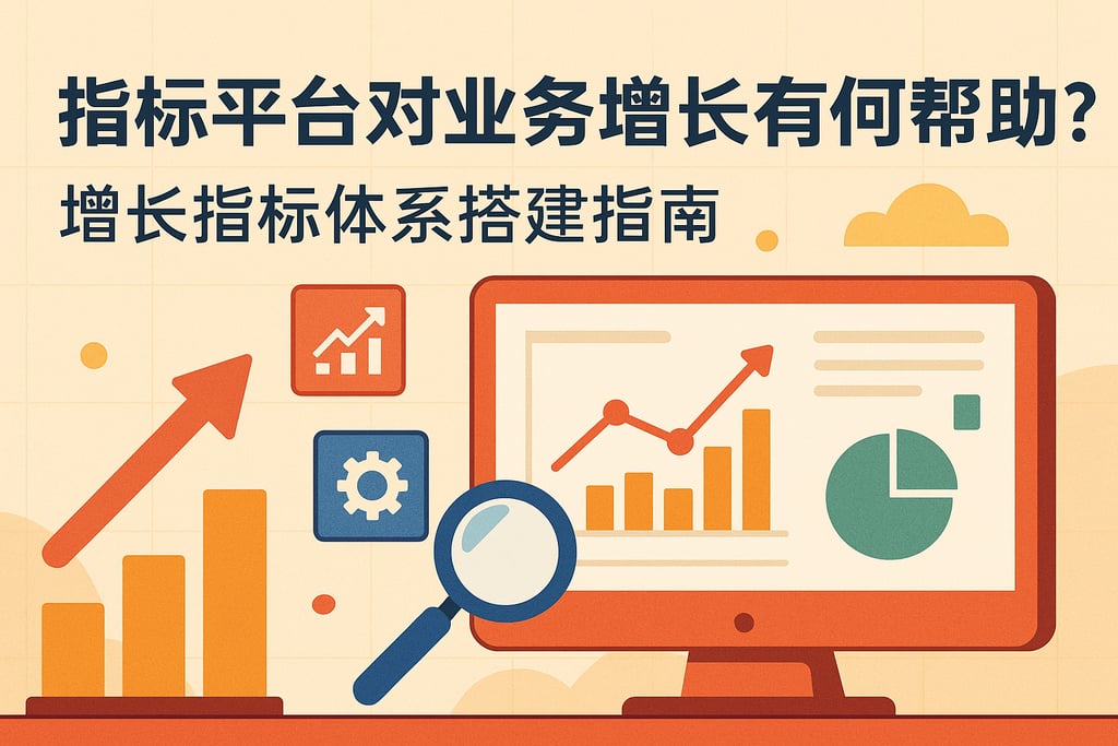 指标平台对业务增长有何帮助？增长指标体系搭建指南