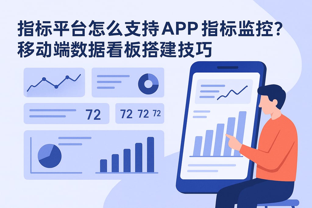 指标平台怎么支持APP指标监控？移动端数据看板搭建技巧