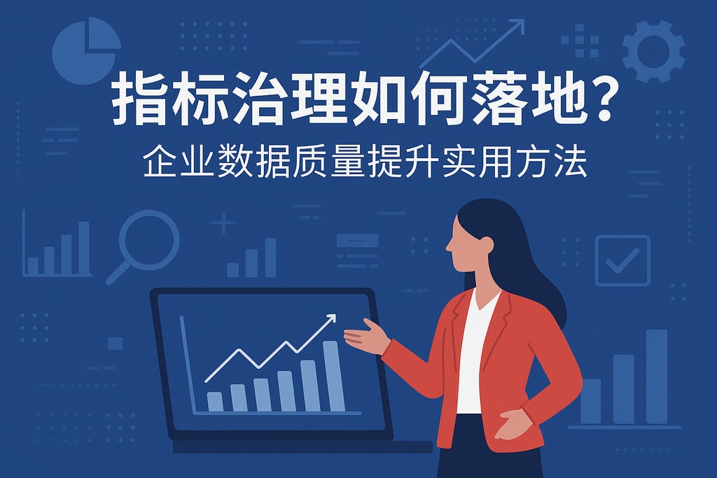指标治理如何落地？企业数据质量提升实用方法