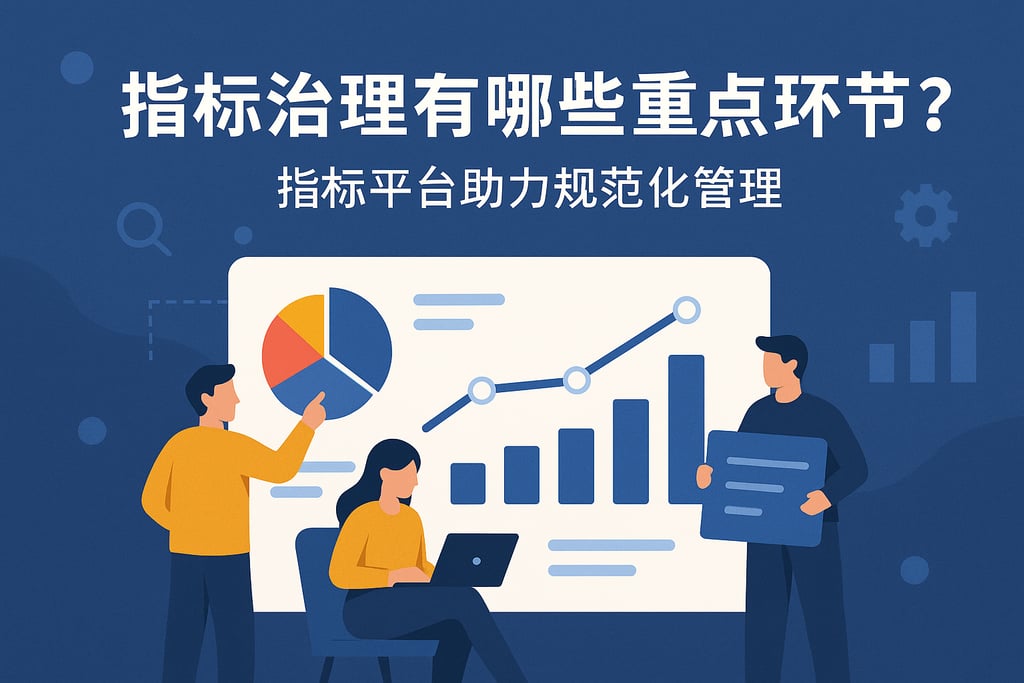 指标治理有哪些重点环节？指标平台助力规范化管理