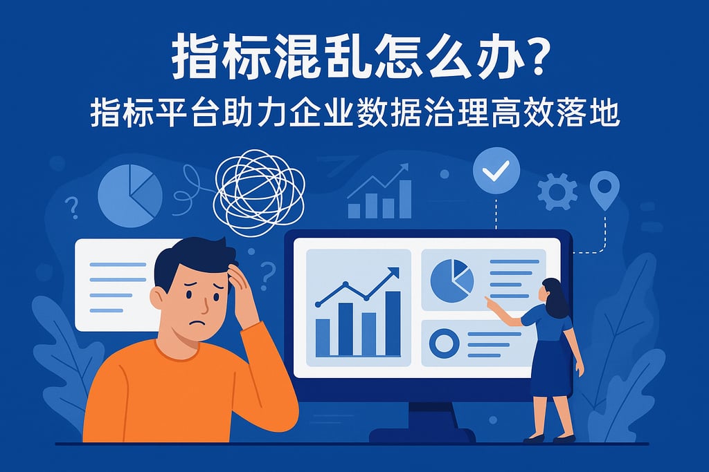 指标混乱怎么办？指标平台助力企业数据治理高效落地