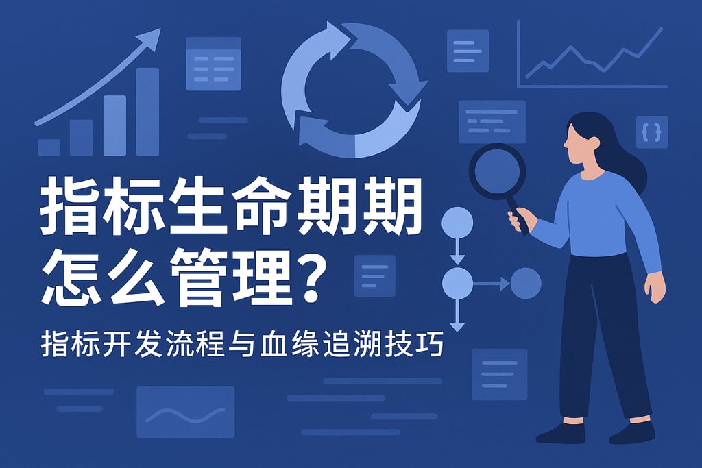 指标生命周期怎么管理？指标开发流程与血缘追溯技巧
