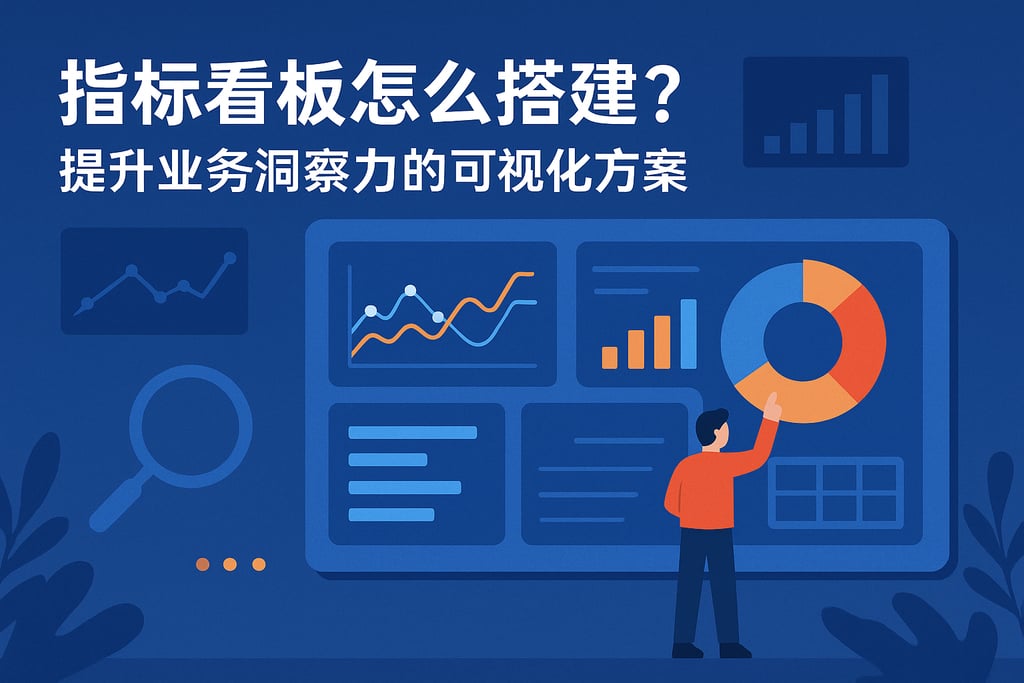 指标看板怎么搭建？提升业务洞察力的可视化方案