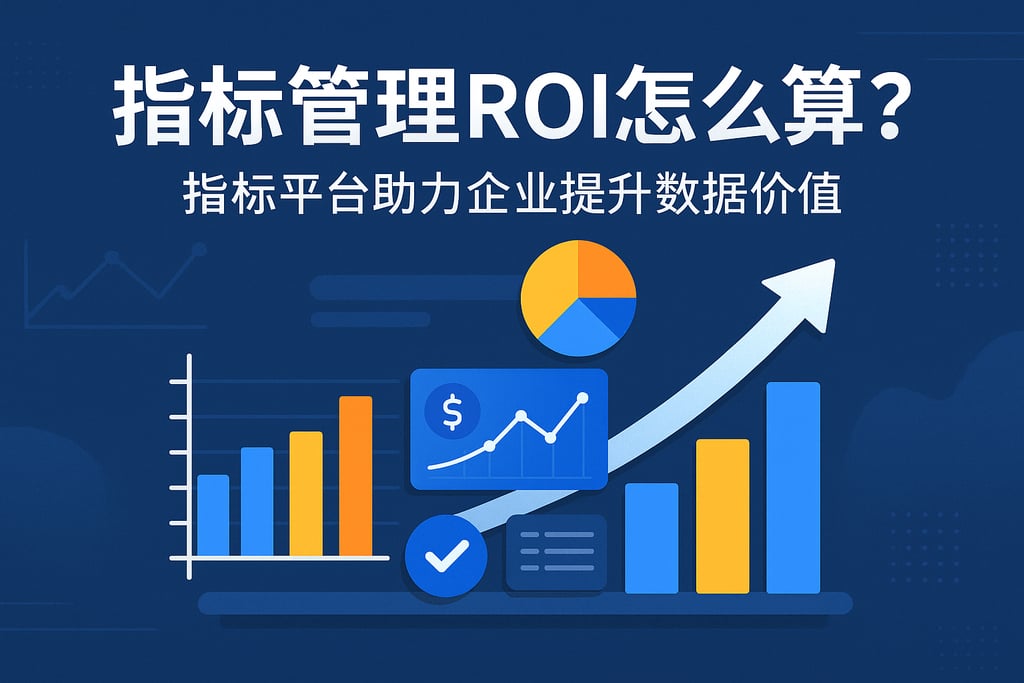 指标管理ROI怎么算？指标平台助力企业提升数据价值