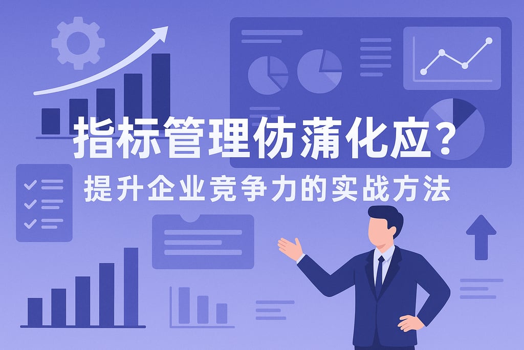 指标管理体系如何优化？提升企业竞争力的实战方法