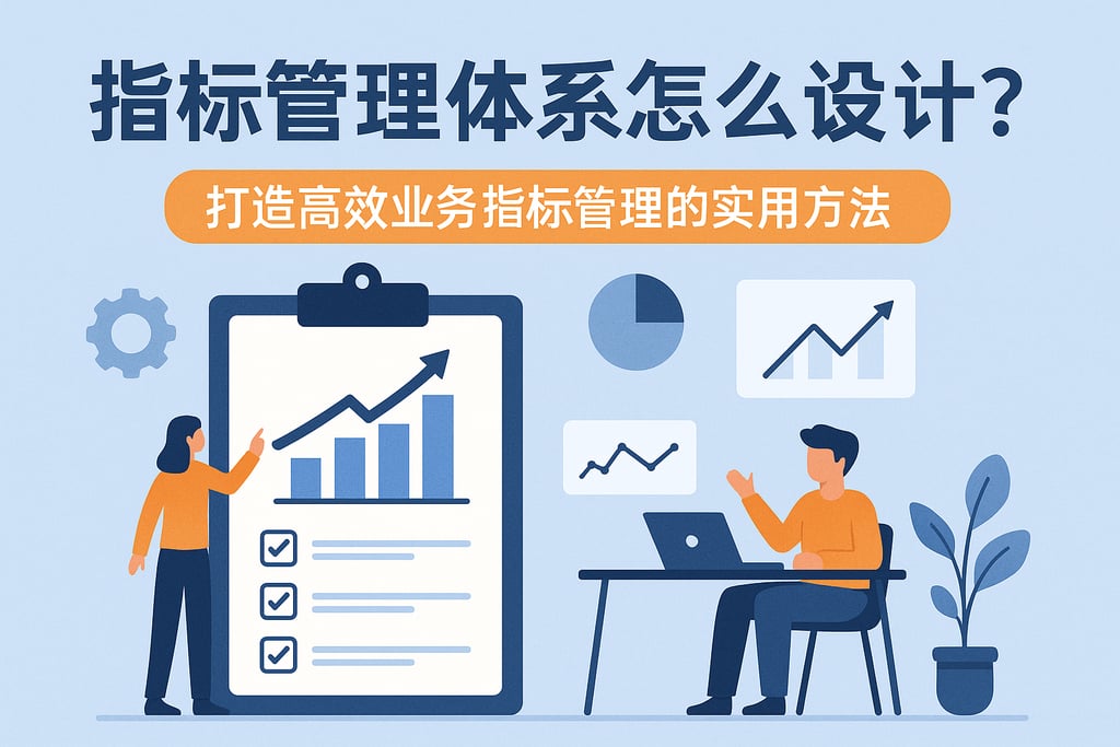 指标管理体系怎么设计？打造高效业务指标管理的实用方法
