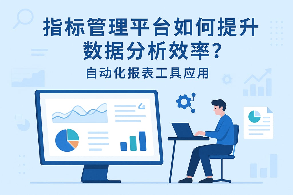 指标管理平台如何提升数据分析效率？自动化报表工具应用
