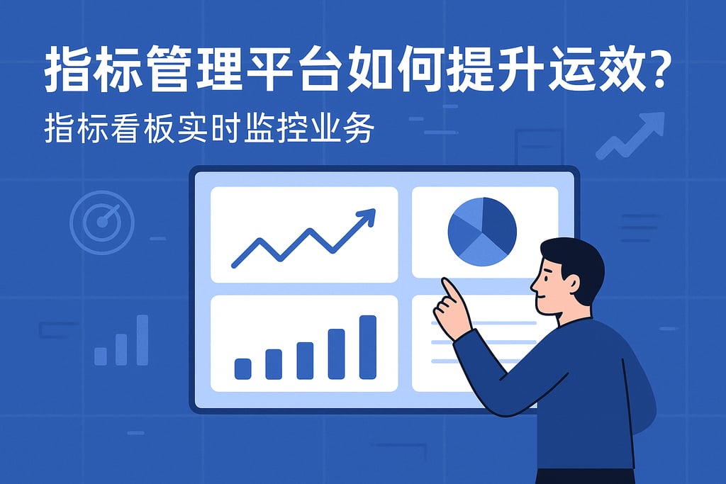 指标管理平台如何提升运营效率？指标看板实时监控业务
