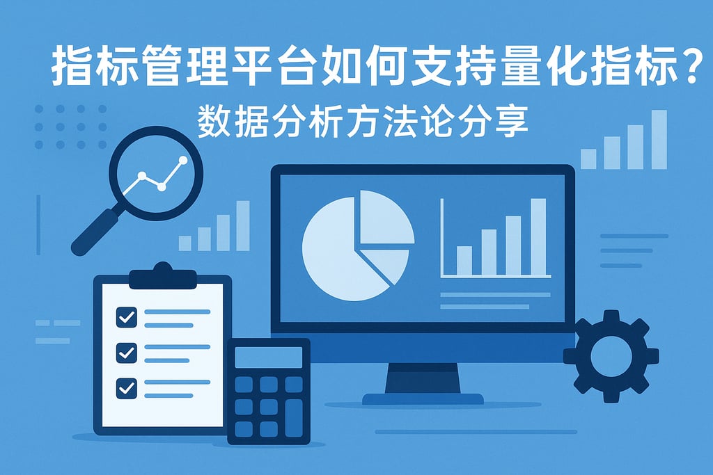 指标管理平台如何支持量化指标？数据分析方法论分享