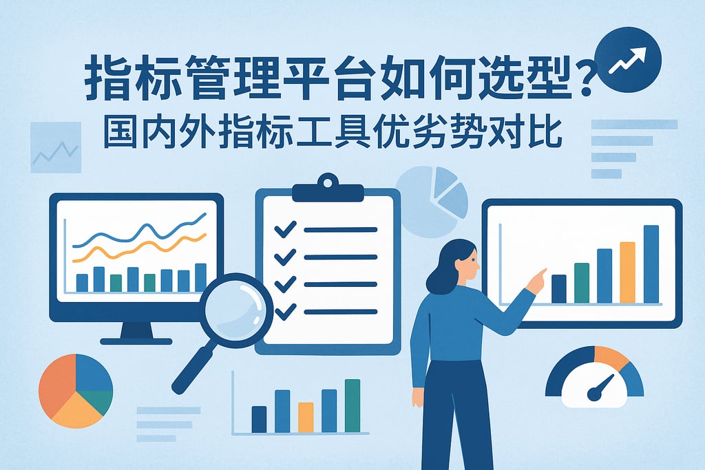 指标管理平台如何选型？国内外指标工具优劣势对比