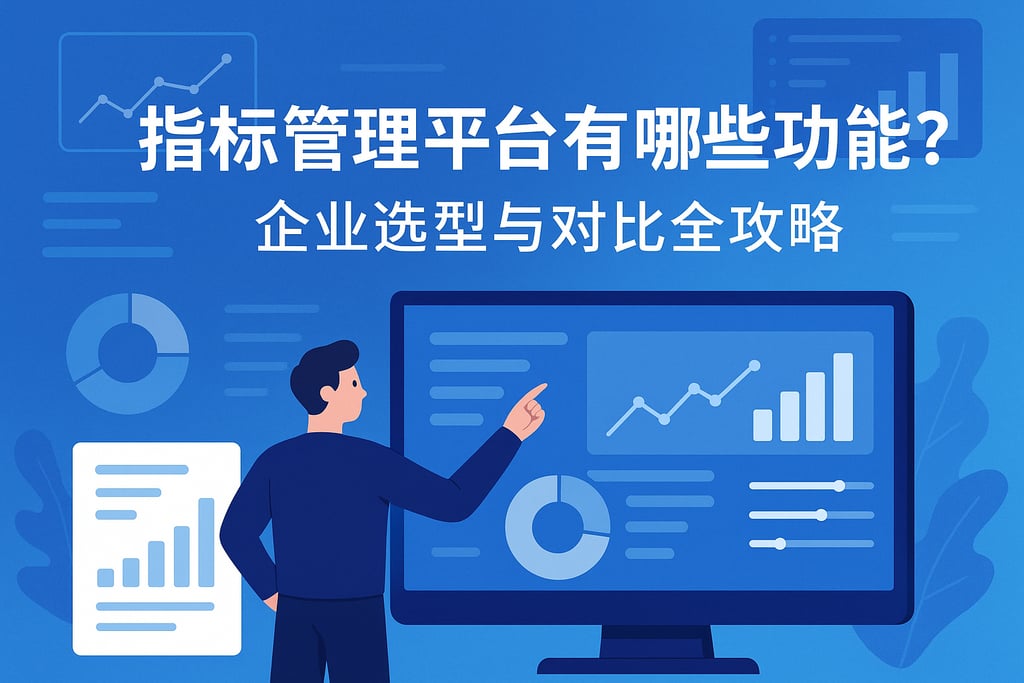 指标管理平台有哪些功能？企业选型与对比全攻略
