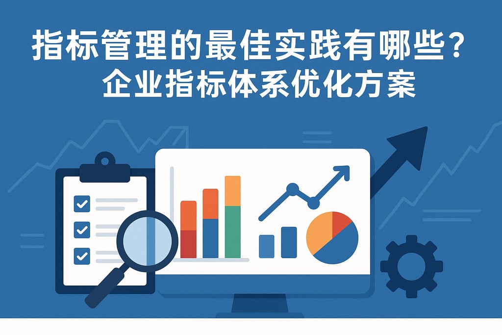 指标管理的最佳实践有哪些？企业指标体系优化方案