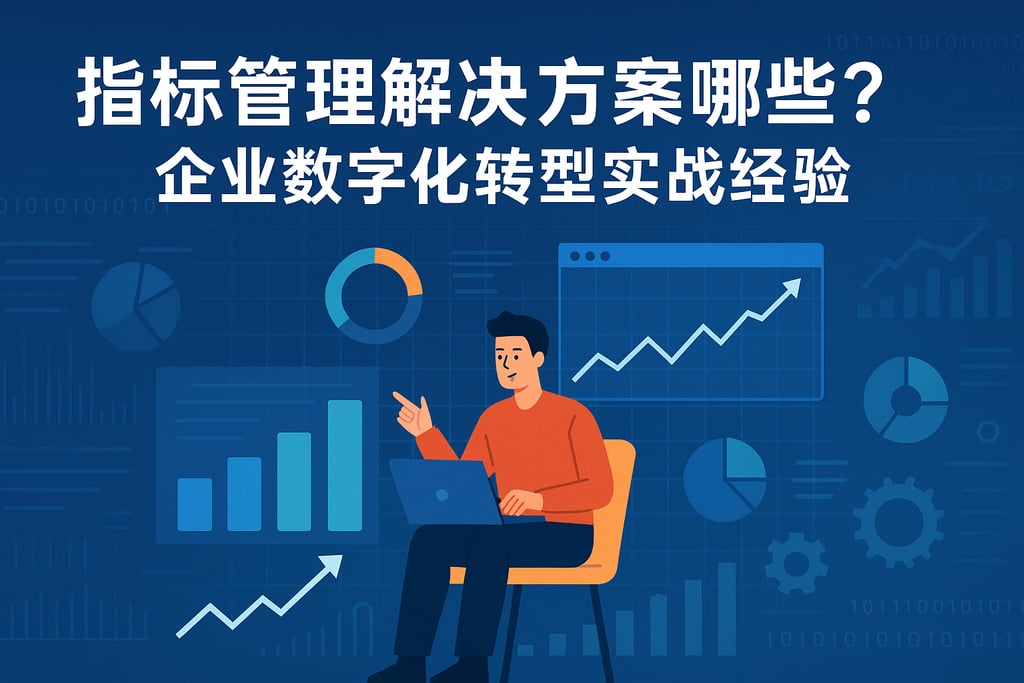 指标管理解决方案有哪些？企业数字化转型实战经验