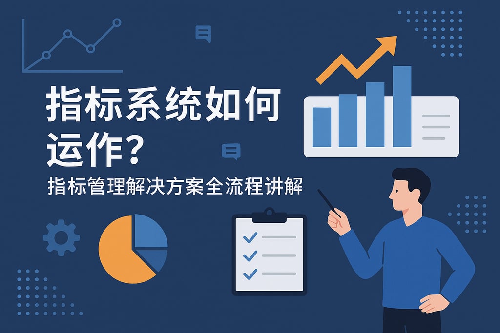 指标系统如何运作？指标管理解决方案全流程讲解