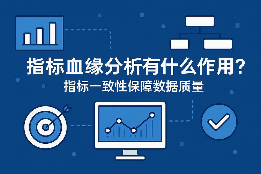 指标血缘分析有什么作用？指标一致性保障数据质量
