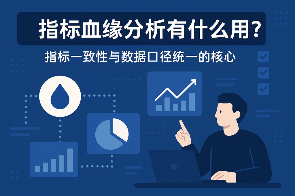 指标血缘分析有什么用？指标一致性与数据口径统一的核心