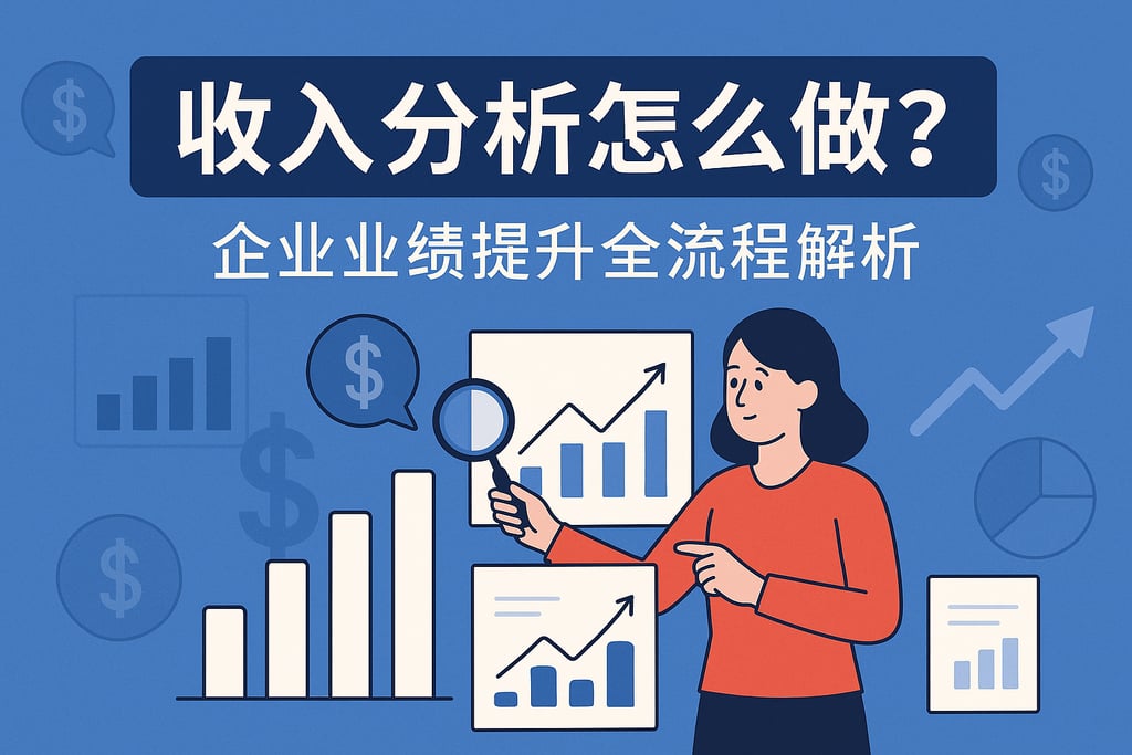 收入分析怎么做？企业业绩提升全流程解析
