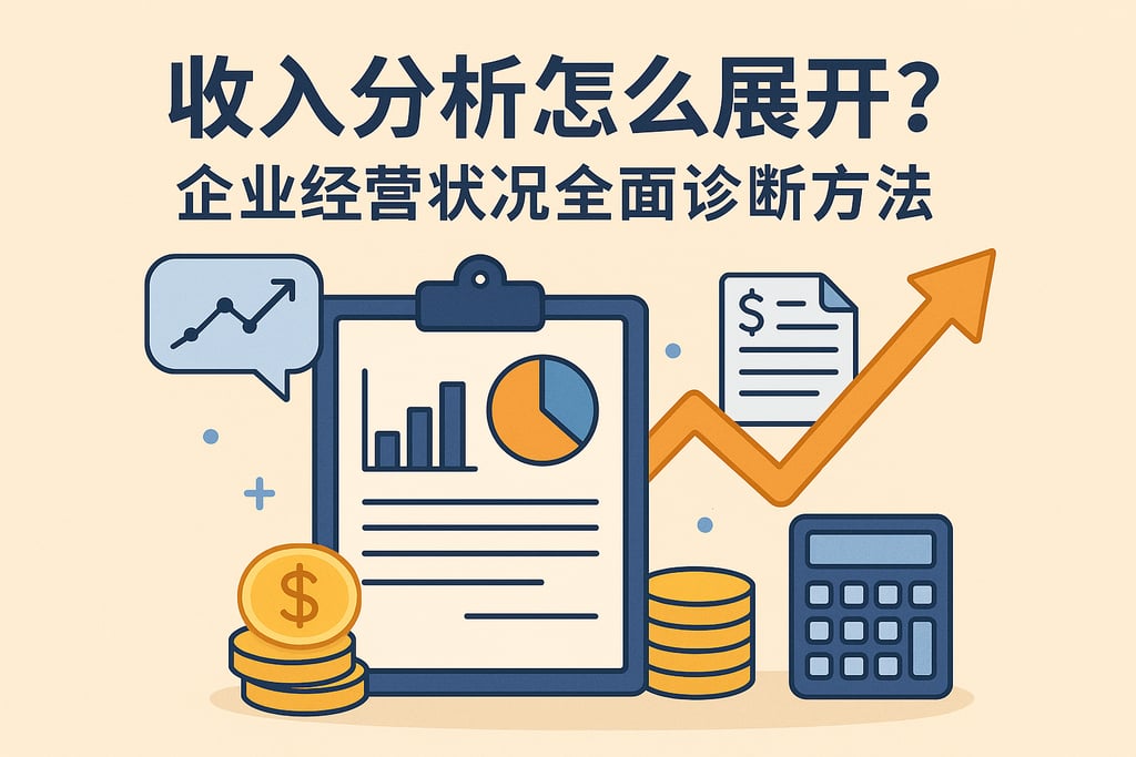 收入分析怎么展开？企业经营状况全面诊断方法