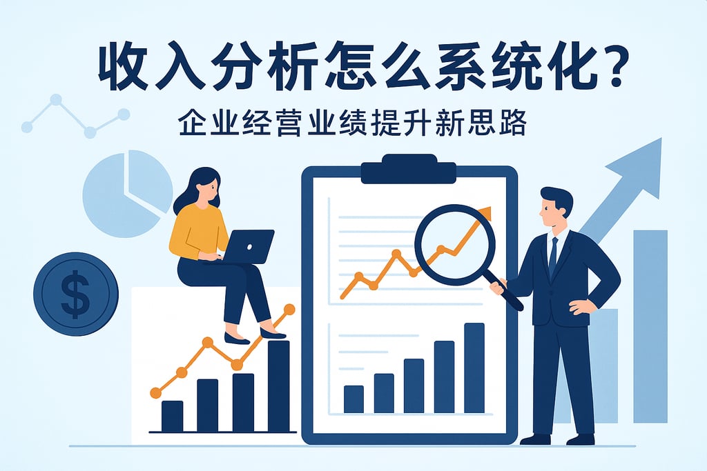 收入分析怎么系统化？企业经营业绩提升新思路