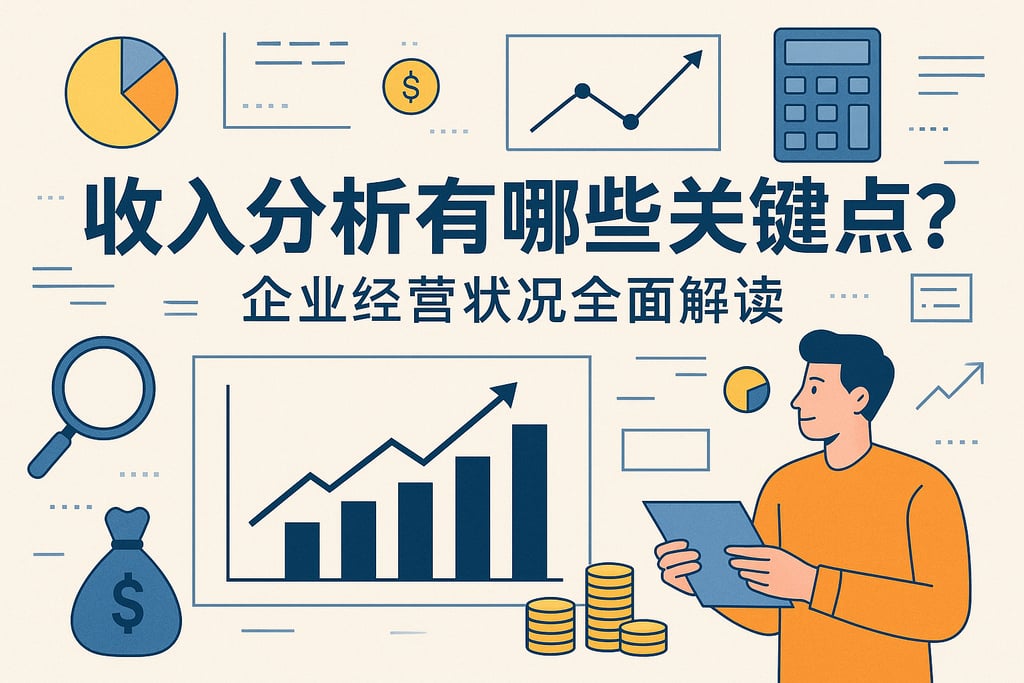 收入分析有哪些关键点？企业经营状况全面解读