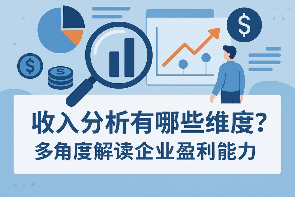收入分析有哪些维度？多角度解读企业盈利能力