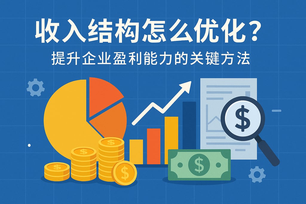 收入结构分析怎么优化？提升企业盈利能力的关键方法